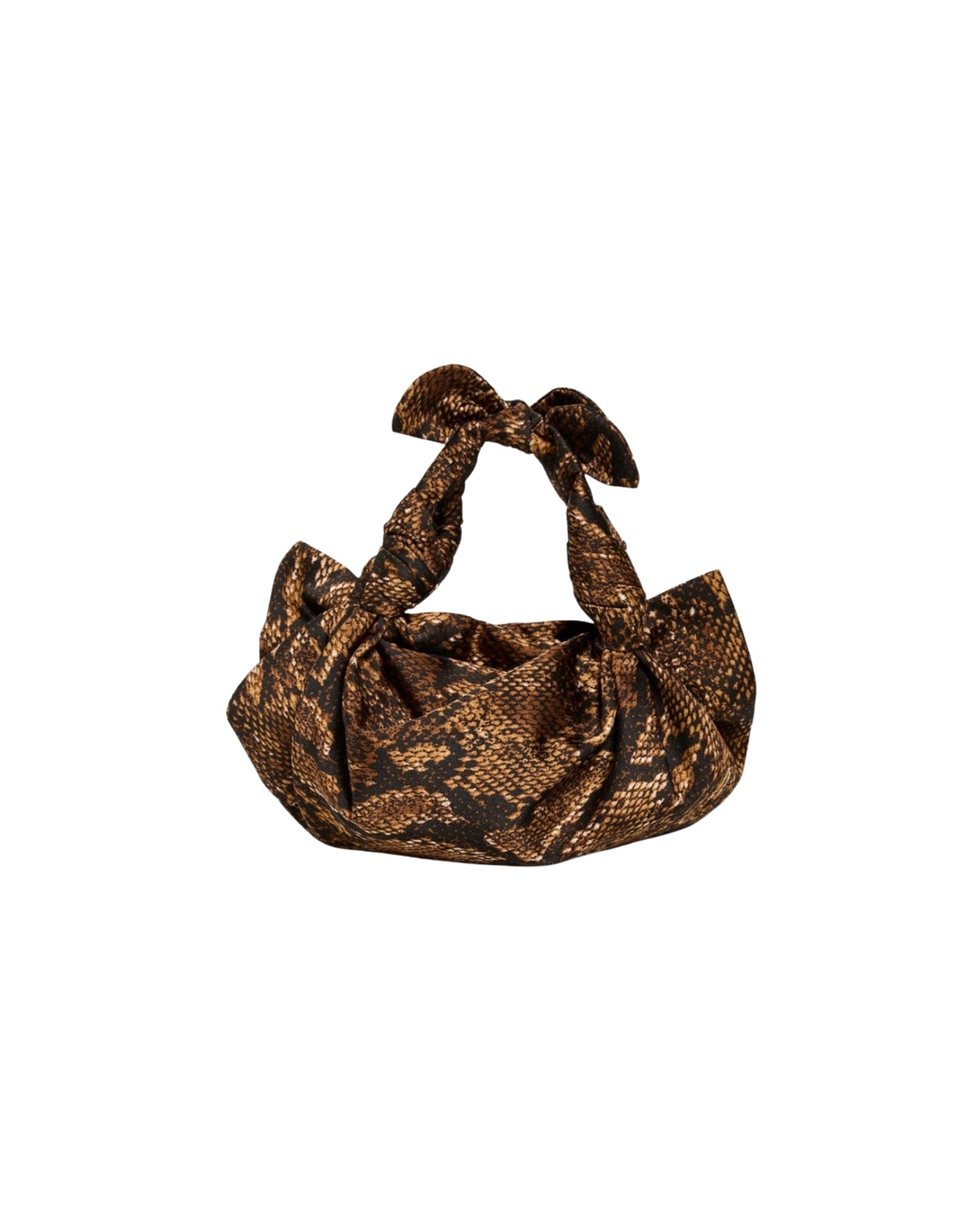 SNAKESKIN NLA SILK KNOT BAG