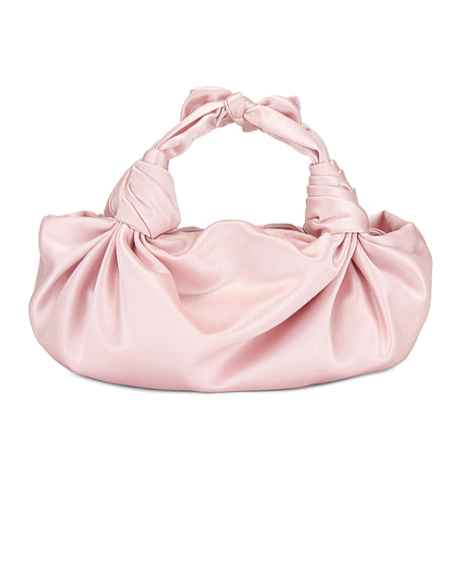 BLUSH NLA SILK KNOT BAG