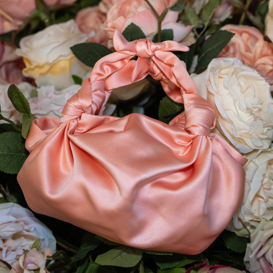 FLAMINGO NLA SILK KNOT BAG