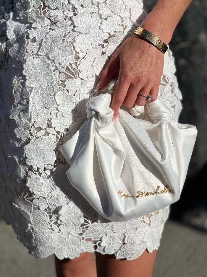 CUSTOM EMBROIDERED NLA KNOT BAG