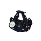 LIMITED EDITION BLACK AND WHITE POLKA DOT NLA KNOT BAG