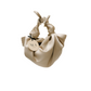 CHAMPAGNE NLA SILK KNOT BAG