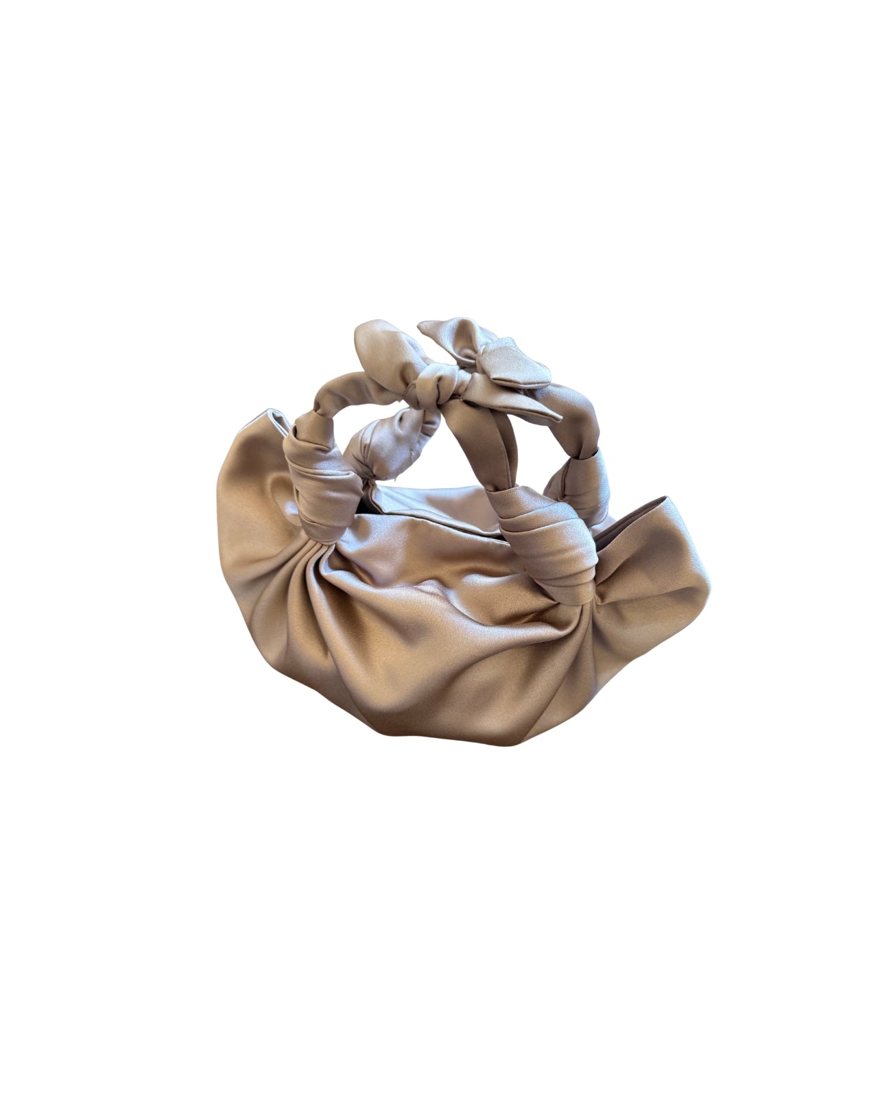COFFEE NLA SILK KNOT BAG