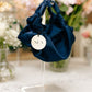 NAVY NLA SILK KNOT BAG
